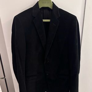 Gucci black corduroy blazer/ dinner jacket 46R